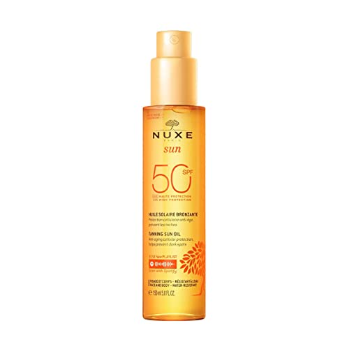 Nuxe Sun Aceite En Spray Bronceador Alta Protección Spf50 150 Ml