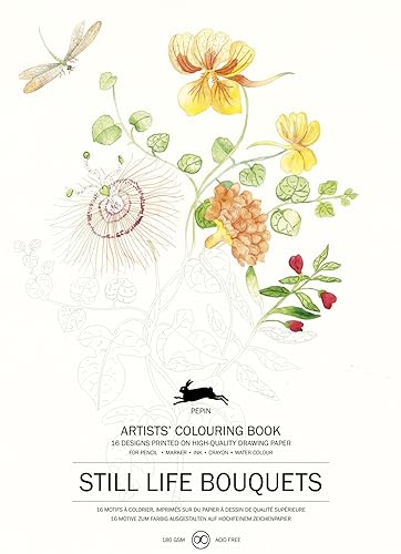 Cb Still Life Bouquets - New Cover: Artists' Colouring Books