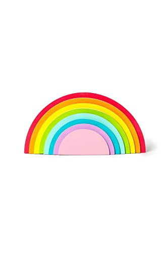 Legami Rst0001, Blocco Note Adesivo, Rainbow Thoughts, Bloc Notes Adesivo A Forma Di Arcobaleno, 12X6 Cm, 152 Foglietti Adesivi Removibili E Riposizio