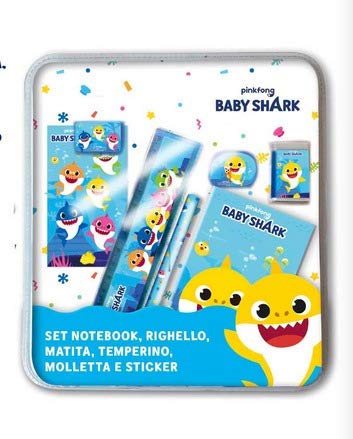 Coriex Srl Baby Shark Set Di Glitter.