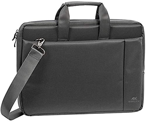 Rivacase 8231 Bag, Borsa Per Laptop Fino A 15.6", Grigio Unisex, One Size