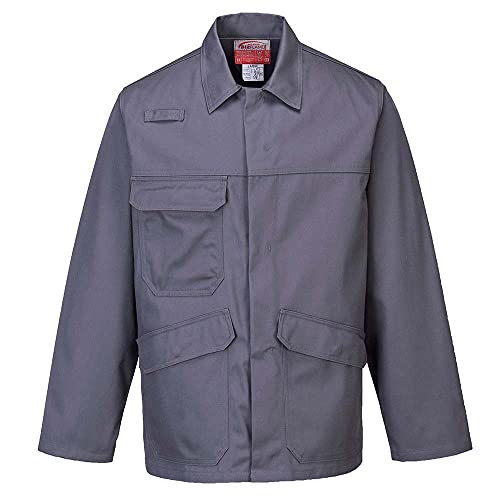 Portwest Fr35 Giacca Bizflame Pro, Taglia L, Grigio