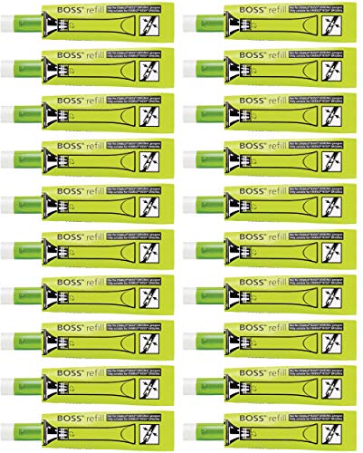 Ricarica Per Evidenziatore - Stabilo Boss Original Refill - Confezione Da 20 - Verde