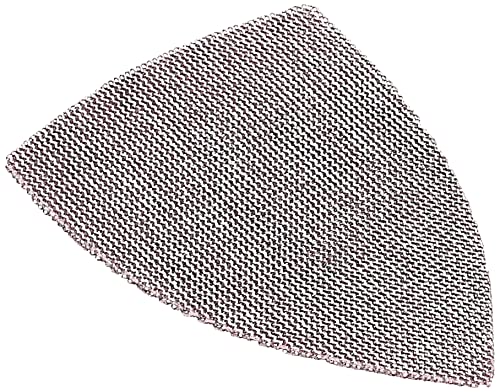 Mirka Abranet Net Delta Dischi Abrasivi Per Levigatrici Triangolari 100X152X152 Mm A Strappo / Grana P80 / 50 Pz. / Per Levigare Legno, Stucco, Vernic