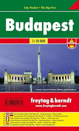 Budapest: Stadskaart 1:10 000: Pl 23