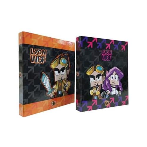 Raccoglitore Copertina Ad Anelli Maxi Extra 30Mm Lyon Gamer