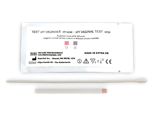 Gima Test Ph Vaginale Gima, Confezione Da 10 Test, Per Uso Professionale