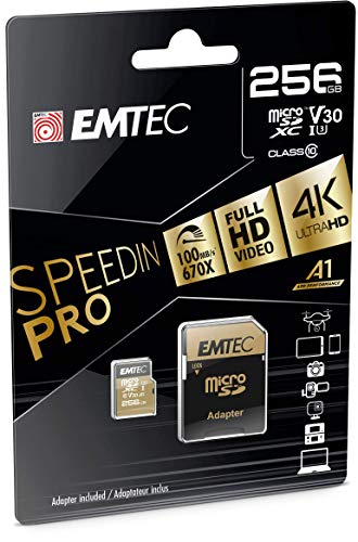 Speedin Pro 256 Gb Microsdxc, Speicherkarte
