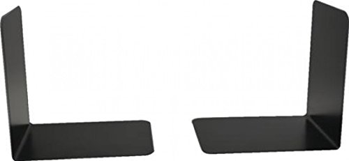 Hangzhou Topline, Fermalibri In Metallo Resistente, 140 Mm, Colore Nero, Confezione Da 2 Pezzi