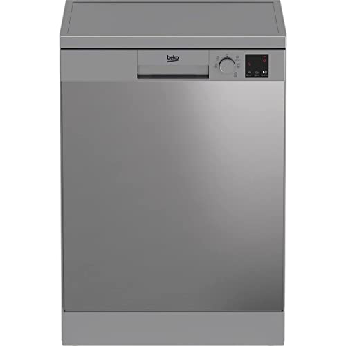 Beko - Dfn05321X, Lavastoviglie 13 Coperti, 5 Programmi, 49 Db, Classe A++, Acciaio