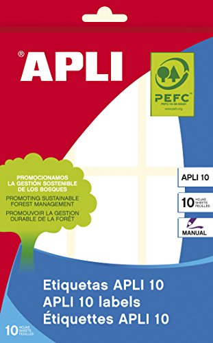 Apli – Etichette 34 X 67 Mm Bianco