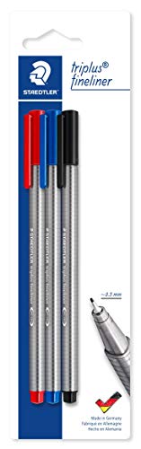Staedtler 334-S Bk3 Penna Fineliner