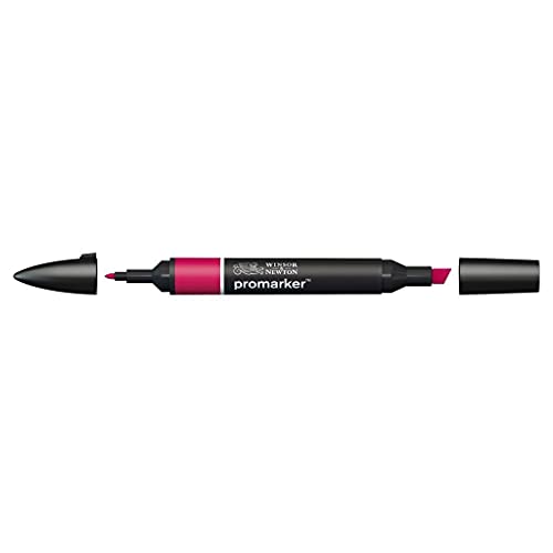 Winsor & Newton 0203273 - Pennarello A Doppia Punta , Rosso (Cardinal Red), 3.5X19.5X1.4 Cm