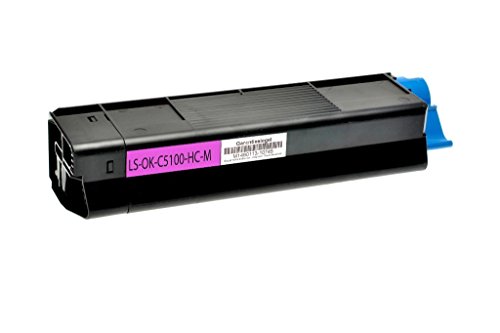 Toner C3100 Magenta Compatibile Per Oki C3100 C3200 C5100N C5200N C5300 C5400 42127406 3.000 Pagine