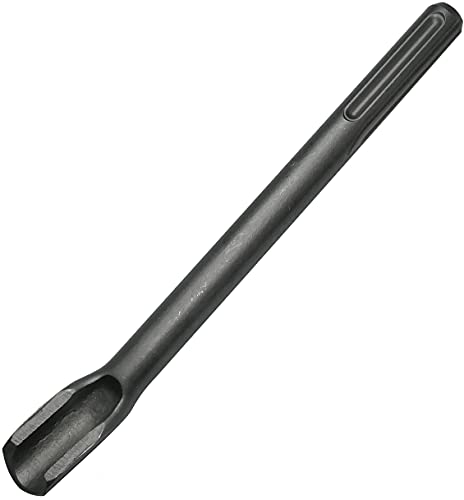 Aerzetix - Scalpello Scanalato Sds-Max Ø18X255X25Mm - Scalpello A Sgorbia - Per Trapano A Percussione/Perforatore - C49463