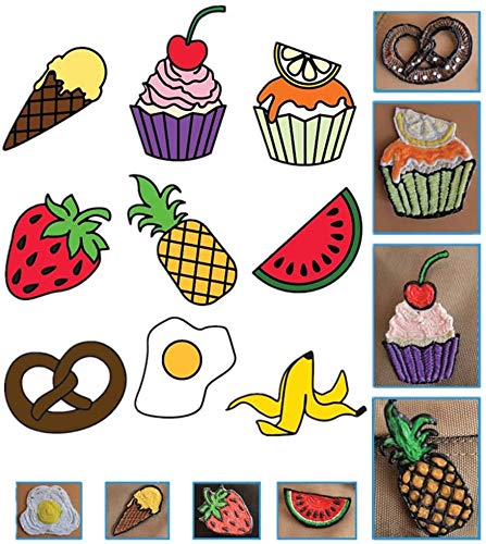 Mavis Laven 3D Drawing Templates, 20Pcs 3D Pen Printing Paper Painting Graffiti Template 40 Modelli Di Cartoni Animati Per Bambini Fai Da Te