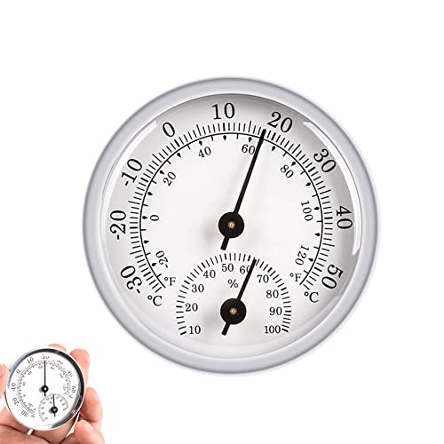 Olakin Thermometer Hygrometer, Termoigrometro Analogico, Termometro E Igrometro Da Parete, Temperatura Di Misurazione E Umidità Ampiamente Utilizzate