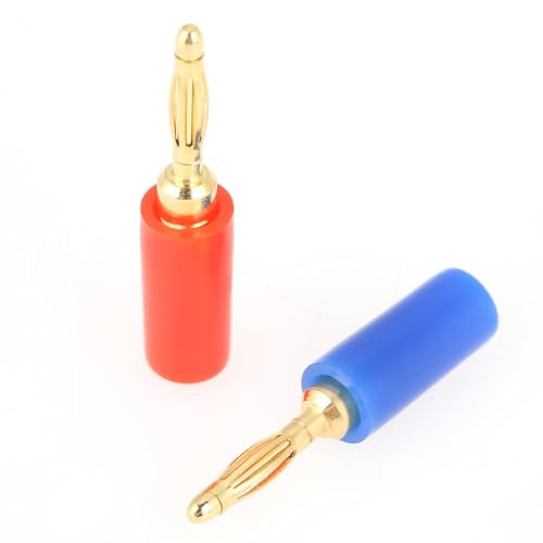 Wincal Banana Plug-20Pcs/Set Connettore Per Sonda Di Test Altoparlante Jack A Banana Di Colore Misto Da 2 Mm Per Amplificatore