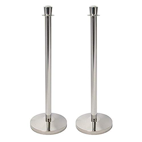 Securit Set Da 2 Colonne Segnapercorso (Asse + Base) - Ogni Colonna Pesa 8 Kg