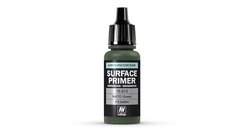 Vallejo Surface Primer - Primer Poliuretanico, 17 Ml, Verde