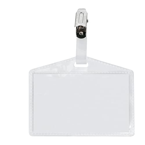 100 Portanome Pass 3P 9,5X6Cm C/Clip S/Cartoncino [318009]