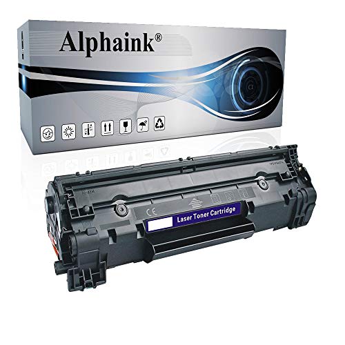 Alphaink Toner Compatibile Con Hp Cb435 Per Hp Laserjet Pro P1102 P1102W M1212Nf M1132 Mfp M1217Nfw M1132 M1212 M1130 P1100 M1136 M1210 M1210 Mfp M113
