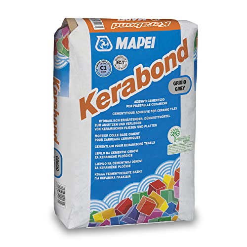 Mapei Kerabond Grigio Kg.25 Adesivo In Polvere A Base Cementizia