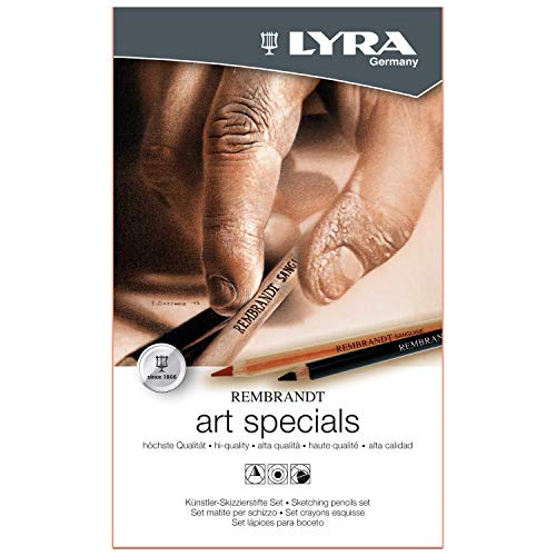 Lyra Rembrandt Art Specials - Confezione In Metallo Di Matite Da Disegno Assortite, 12 Pezzi