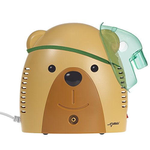 Promedix – Pr-811 – Nebulizzatore Compressore Di Aria, Orsetto Sorridente Per Bambini.