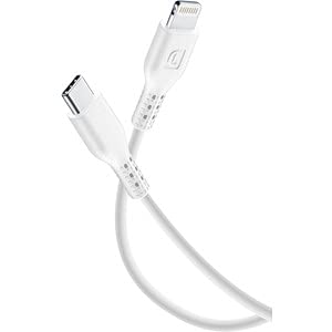 Cellularline Power Cable For Tablet 120Cm - Usb-C To Lightning