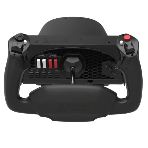 Aerosoft Honeycomb Alpha Flight Controls Flugsimulator-Steuerhorn Usb Pc Nero