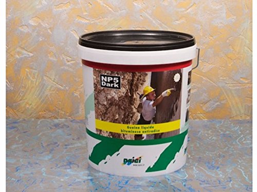 Guaina Liquida Iipermeabilizzante Np5 Dark (Nero)- Monocomponente Kg 5