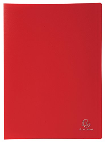 Exacompta Opak - Portalistini, 24X32 Cm 30 Buste, Rosso