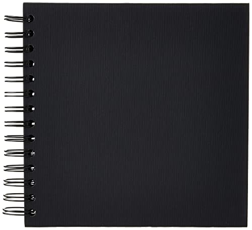 Rossler Soho - Album Per Fotografie Con Spirale, Dimensioni: 180 X 180 Mm, 30 Fogli Nero