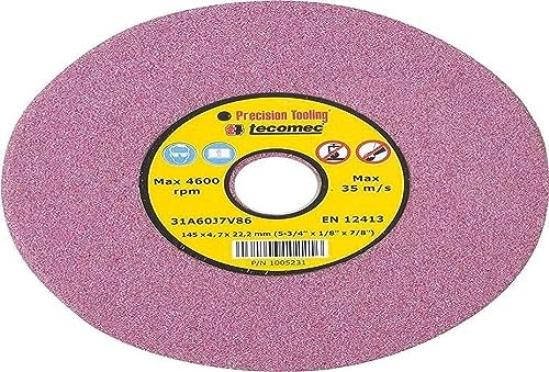 Tecomec Mola Per Affilatrici Super Jolly -Jolly Star - Compact - Jollyevo - Jolly 01005004,Corallo,4,7 Mm