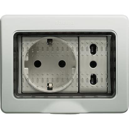 Bticino 25503 Custodia 3P Con Protezione Matix