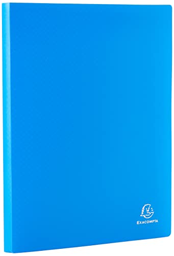 Exacompta Flexible - Portalistini, 24X32 Cm 50 Buste, Blu