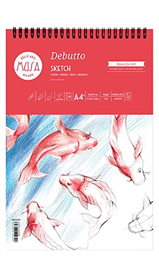 Blocco Da Disegno 120 Gr A 3 Liscia 50 Fogli 29,7 X 42 Cm