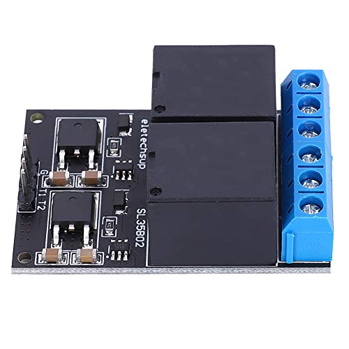 Modulo Relè A 2 Canalidc 12V, Modulo Mcu Pulsante Scheda Trigger Autobloccante Bistabile A Basso Impulso