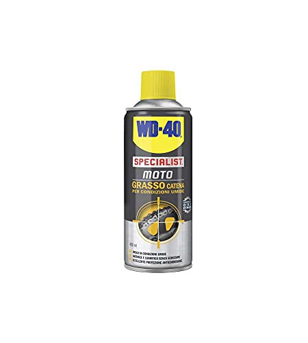 Wd-40 Specialist Grasso Catena Moto Spray, 400 Ml, Trasparente