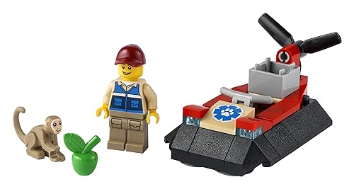 Lego City Wildlife Rescue Hovercraft - Set Di Sacchetti In Plastica Per Hovercraft