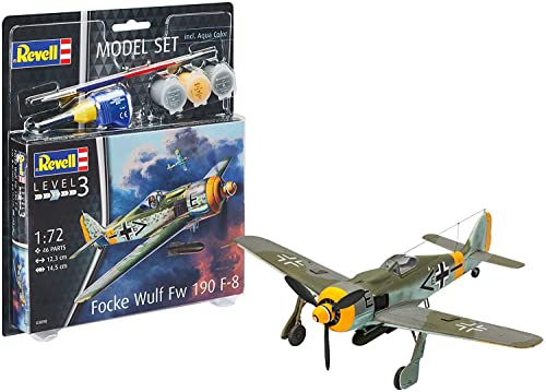 Revell- Kit Modello, Colore Luftwaffe Camouflage, Rv63898