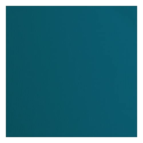 Vaessen Creative Florence - Cartoncino Testurizzato Blue Mountain Lake, 216 Grammi, 30,5 X 30,5 Cm, 20 Fogli, Per Scrapbooking, Creazione Di Biglietti