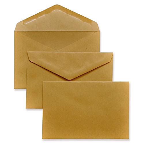 Pigna Envelopes Giallo Postale B0459598 500 Buste Commerciale Gommata, F.To 120 X 180 In Carta Riciclata Giallo Postale Fsc 80 G