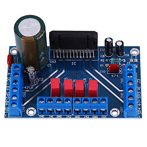 Amplificatore Dc 12-14.5 V 41 W 4 Canali Scheda Amplificatore Btl Modalità Uscita Scheda Amplificatore Auto Modulo Fai Da Te Per Appassionati Di Music