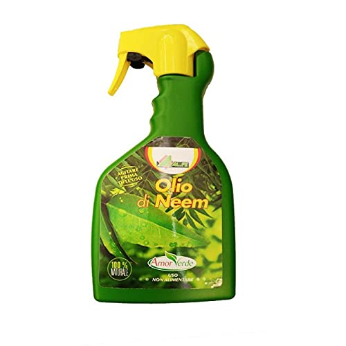 Al.Fe Prodotto Naturale Olio Di Neem Pronto Ml 750 All'Uso Ricavato Dai Semi Oleosi Dell'Albero Di Neem