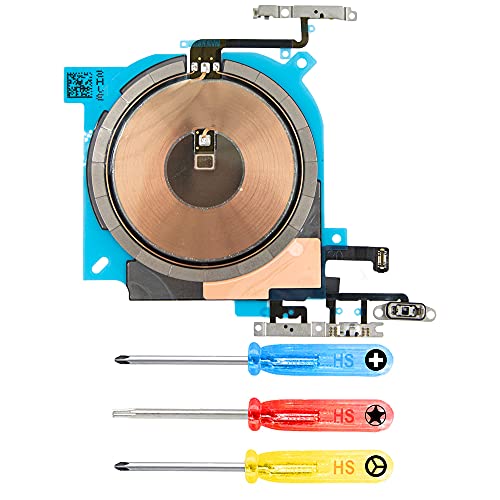 Mmobiel Pulsante Di Accensione On/Off Volume Flex Cavo Qi Flex Compatibile Con Iphone 12 Pro Max - 6.5 Inch Incl. 3 Cacciaviti