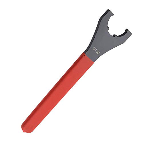 Chiave Chiave Er32Um Per Mandrino A Pinza Precisione Utensili Per Tornio Con Impugnatura Antiscivolo Rossa Per Fresatura Tornio Incisione Dado Di Serr