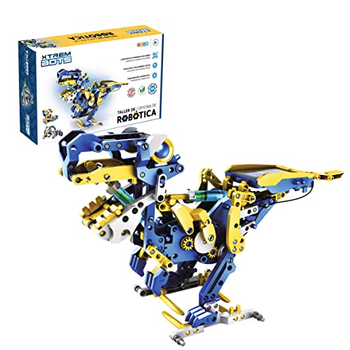 Xtrem Bots - Laboratorio Di Robotica | Kit Robot Bambini Giocattolo 12 In 1 | Robot Da Costruire 8 Anni O Più | Giocattoli Interattivo Montare | Stem