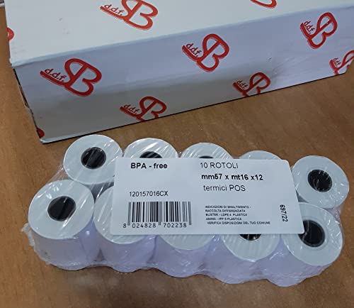 Rotoli Per Pos 57X16 Omologati